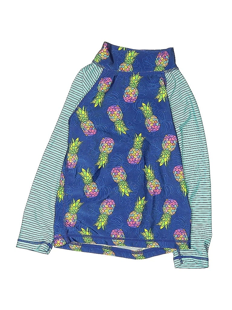 Click to view more detailed imagery on our partner's website Pre-owned Uv Skinz Kids' Rash Guard In Blue