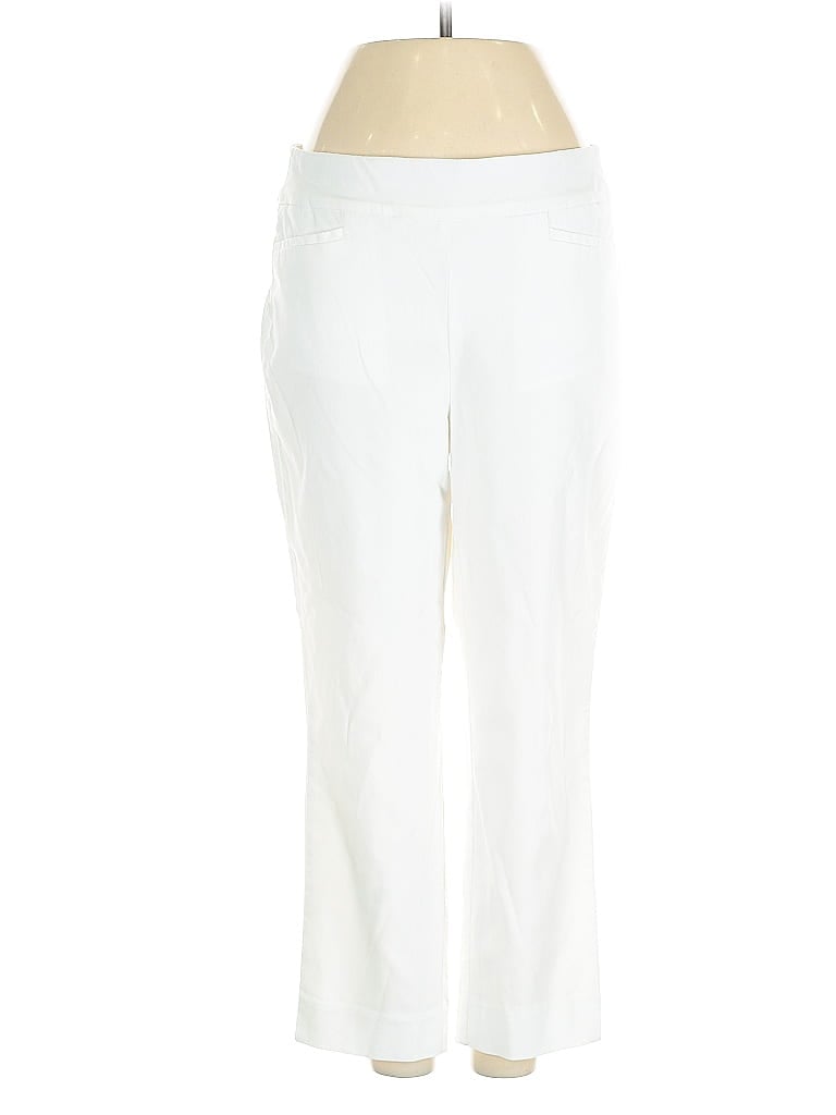 Pre-owned Chico's Casual Pants In White