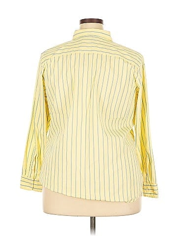 Lauren by Ralph Lauren 3/4 Sleeve Button-Down Shirt (view 2)