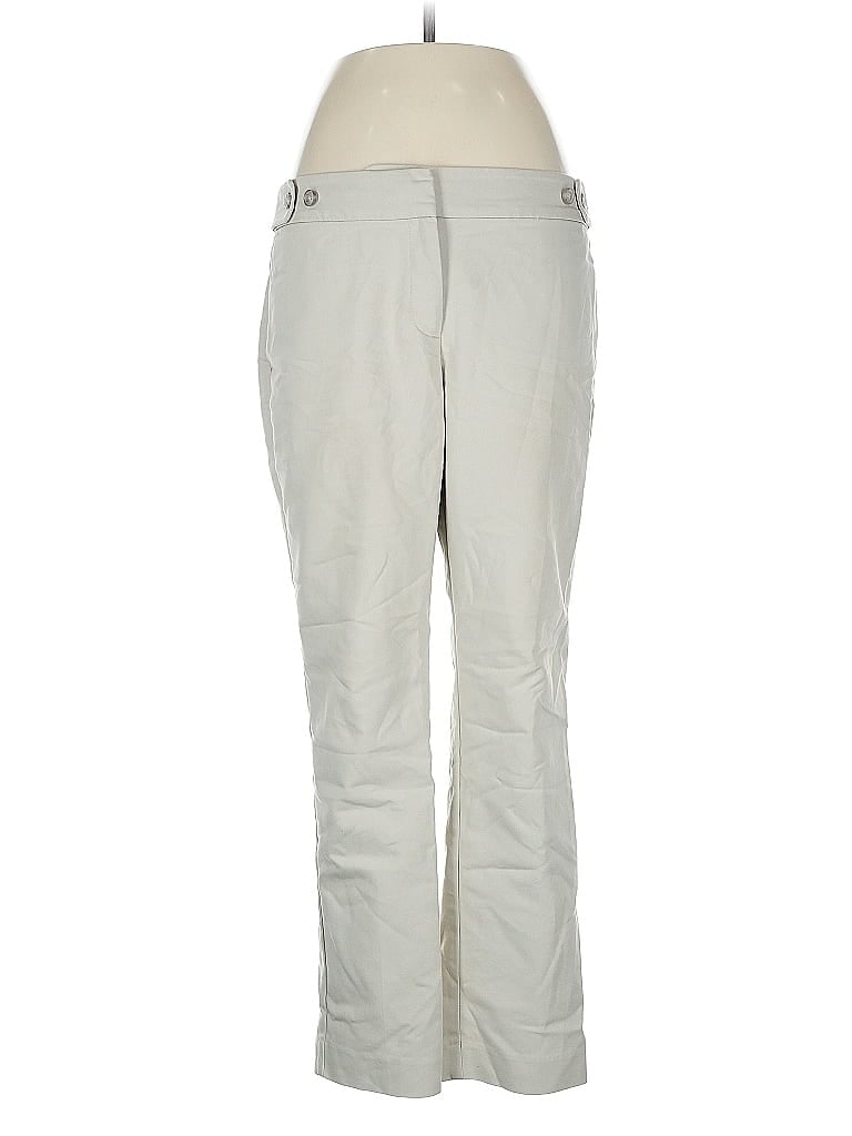 Pre-owned Ann Taylor Factory Casual Pants In White
