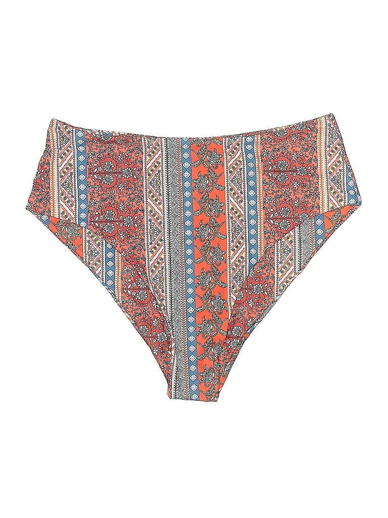Pre-owned Zaful Swimsuit Bottoms In Brown