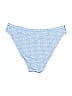 Cupshe Checkered-gingham Blue Swimsuit Bottoms Size M - photo 2