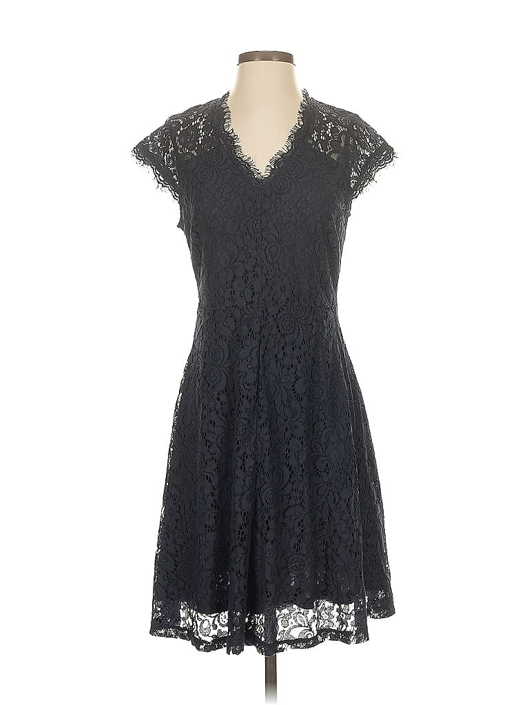 Pre-owned H&m Cocktail Dress In Black