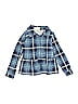 Btween Plaid Blue Long Sleeve Button-Down Shirt Size 4 - photo 1