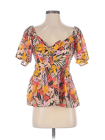 Ann Taylor LOFT Short Sleeve Blouse (view 1)