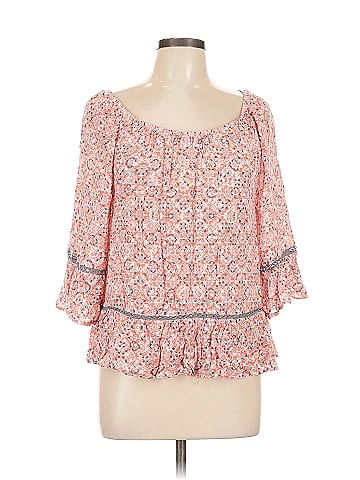 Democracy 3/4 Sleeve Blouse (view 1)