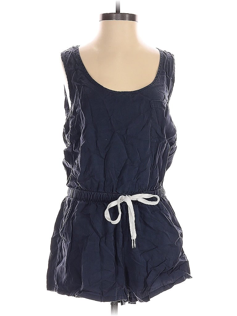 Pre-owned Rowen Romper In Blue