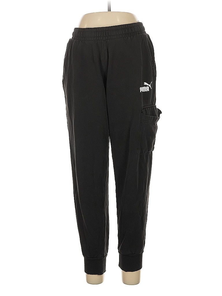 Pre-owned Puma Track Pants In Black