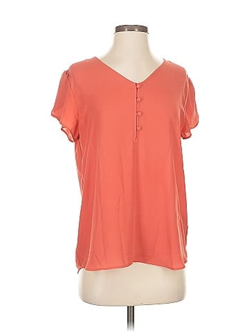 Ann Taylor LOFT Short Sleeve Blouse (view 1)