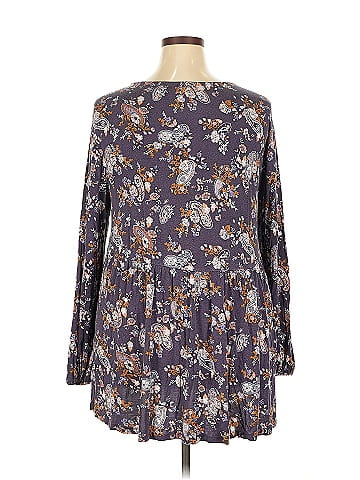 Eyeshadow Long Sleeve Blouse (view 2)