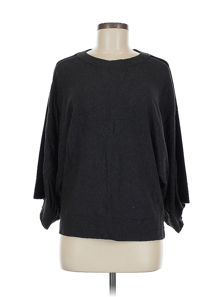 Pre-owned Metric Pullover Sweater In Black