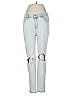 Assorted Brands Hearts Blue Jeans Size 28 waist (estimated) - photo 1