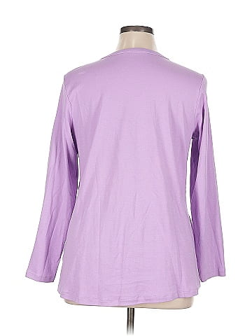 Isaac Mizrahi LIVE! Long Sleeve Henley (view 2)