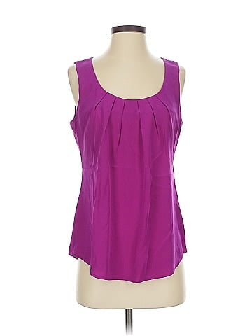Trina Turk Sleeveless Silk Top (view 1)