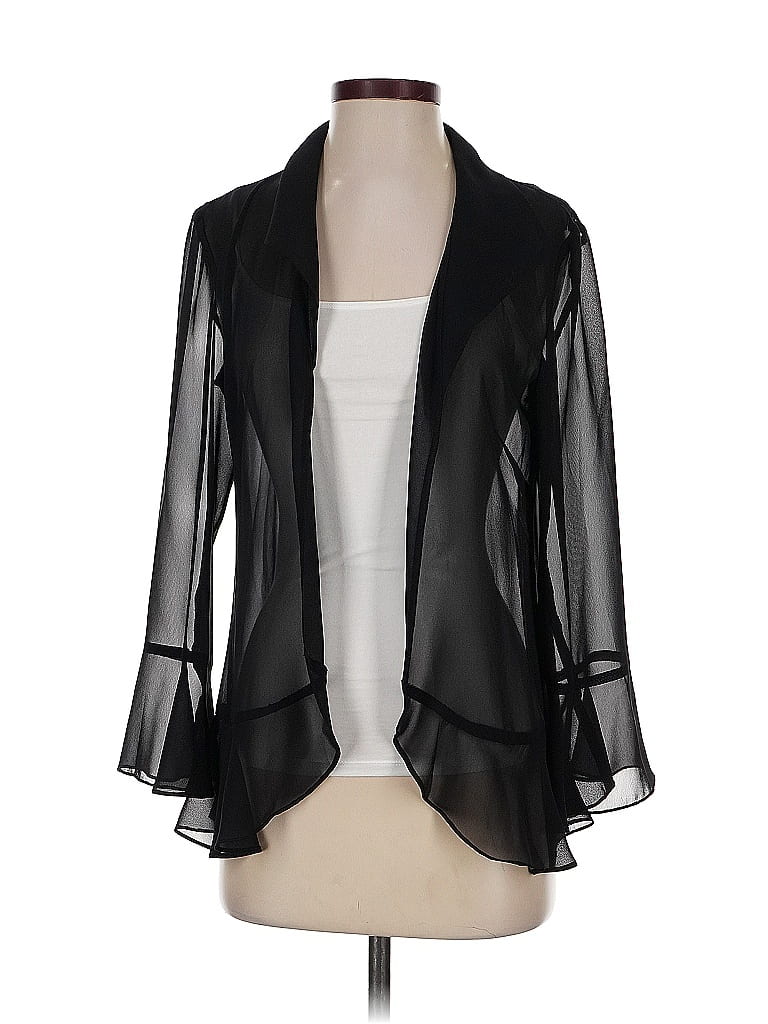 Pre-owned Assorted Brands Blazer Jacket In Black