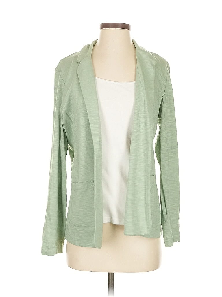Pre-owned Chico's Kimono In Green
