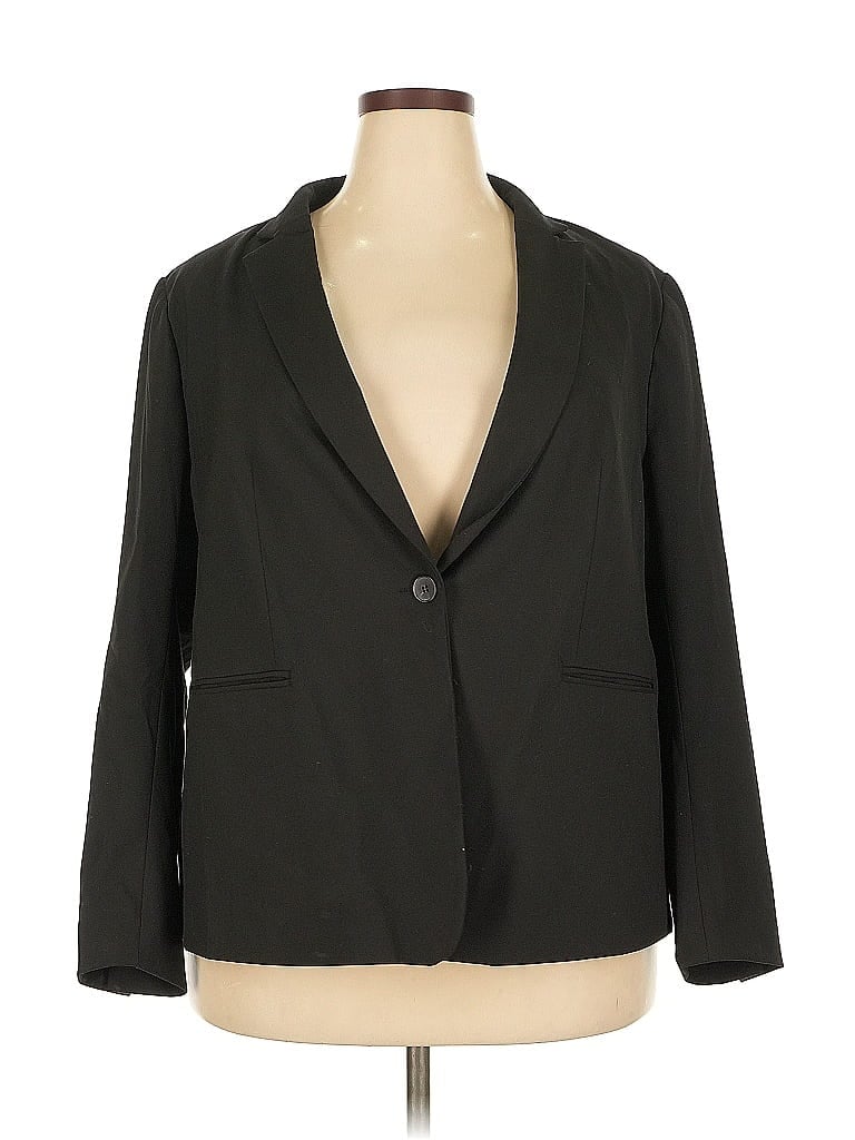 H&M Pre-owned Blazer Jacket In Black