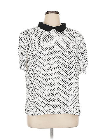 Adrianna Papell Short Sleeve Blouse (view 1)