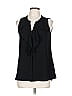 Spense Black Sleeveless Blouse Size L - photo 1