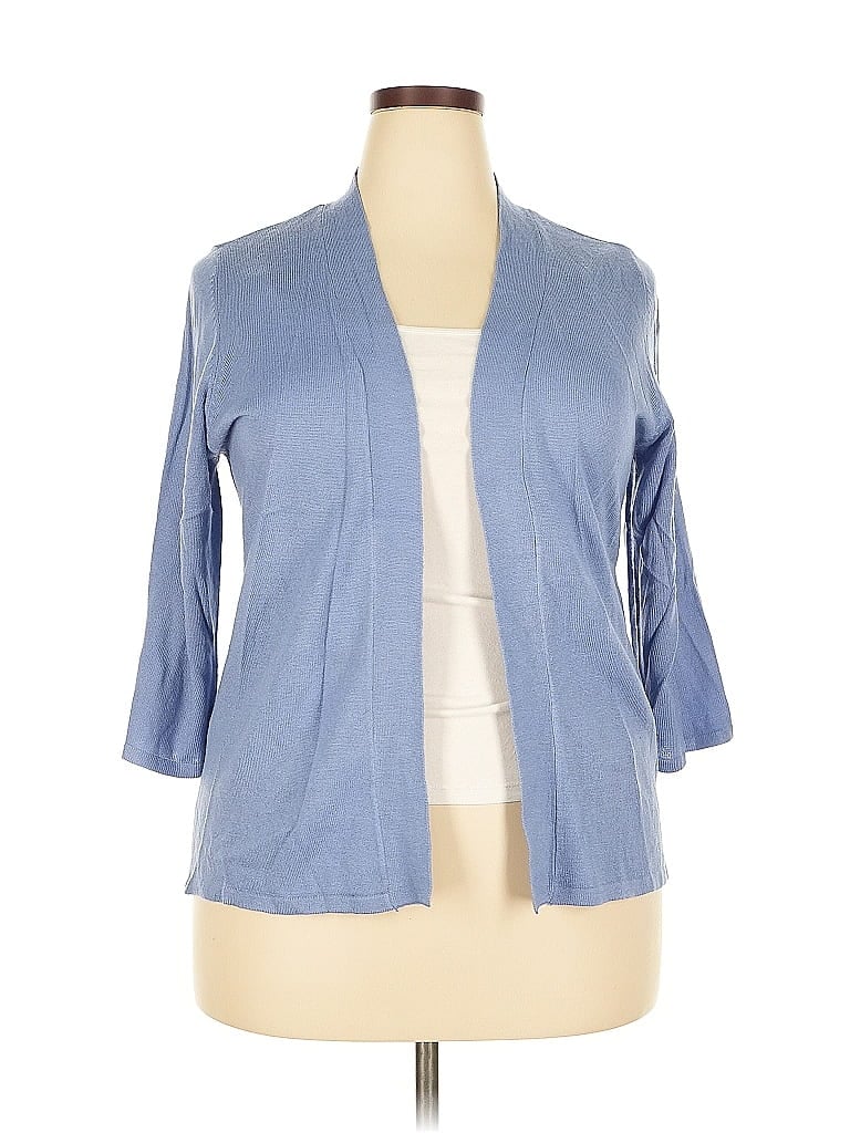 Pre-owned Noelle Cardigan Sweater In Purple