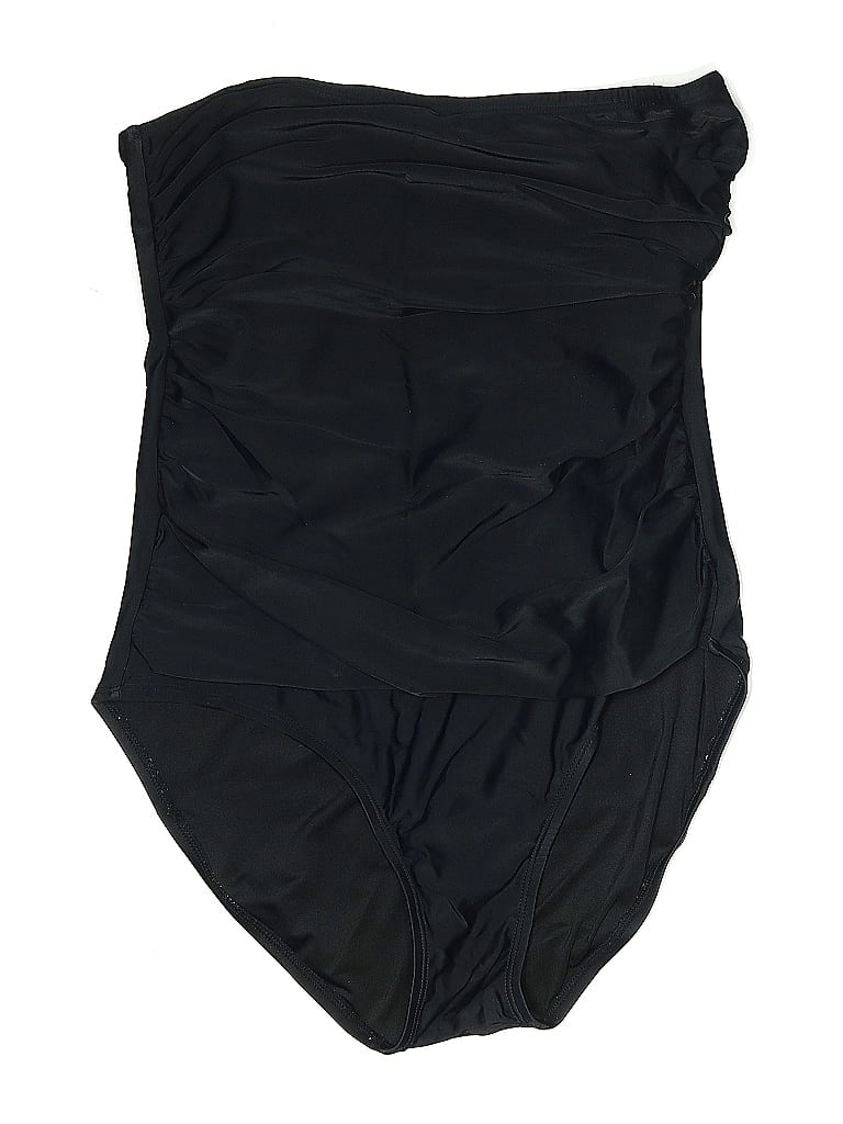 Pre-owned Dkny Sleeveless Top Black Strapless Neckline Tops