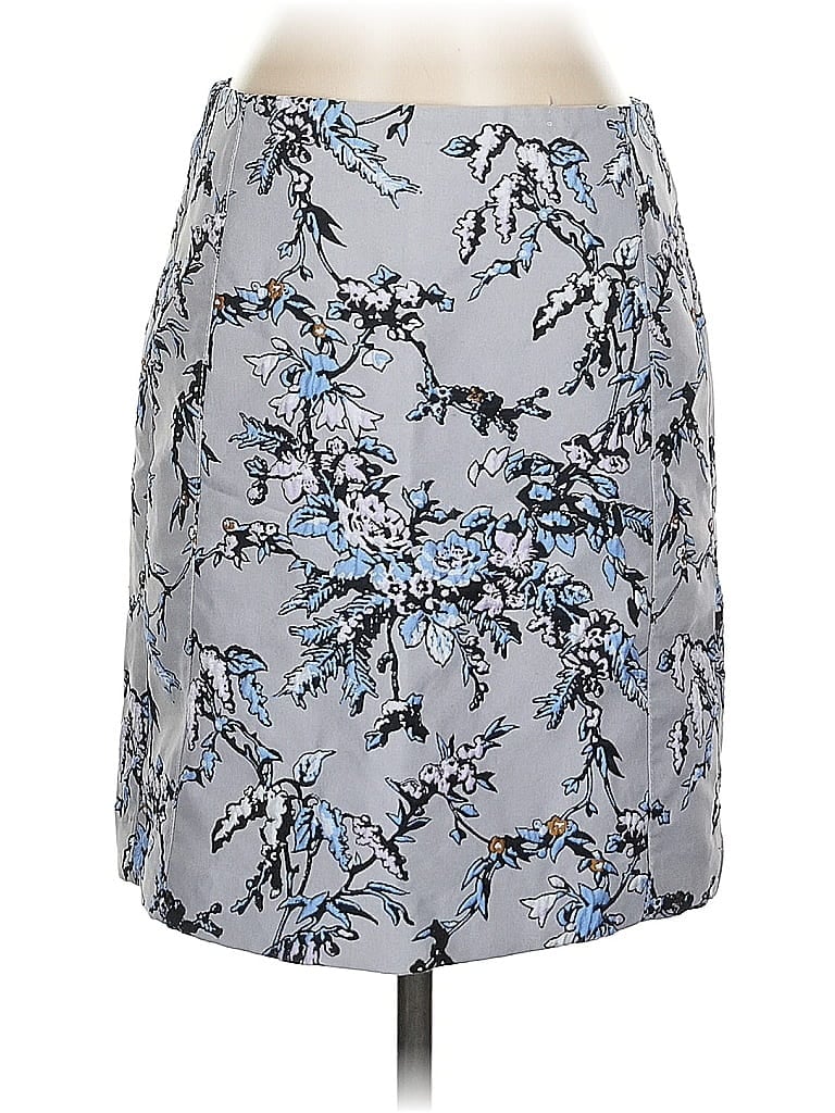 Pre-owned Ann Taylor Loft Casual Skirt In Gray