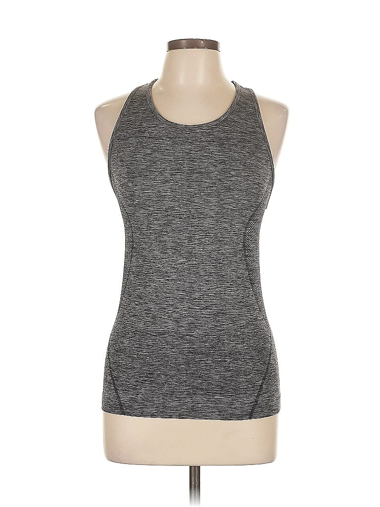 Pre-owned Zella Active Tank Top In Gray