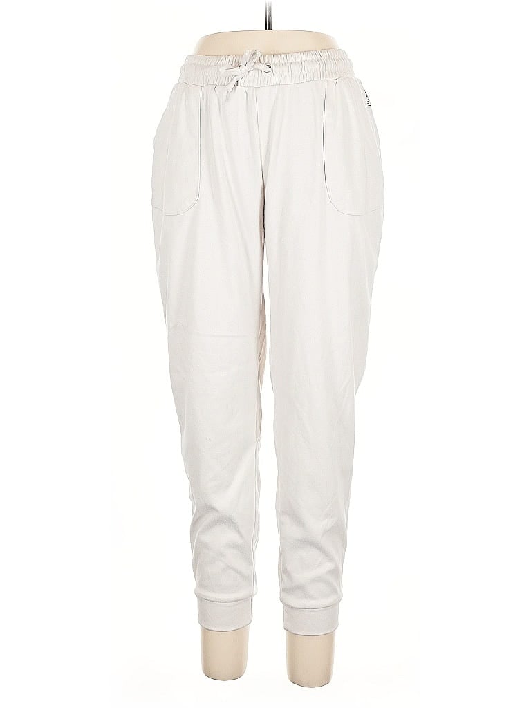 Pre-owned Rae Dunn Casual Pants In White
