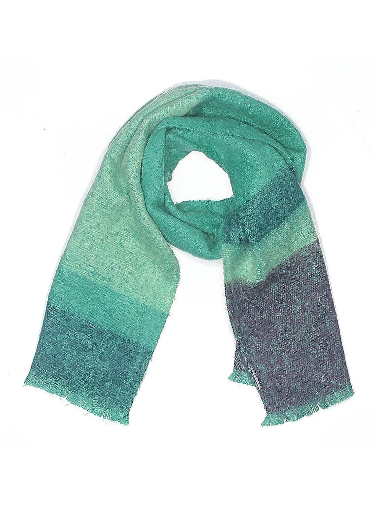 Pre-owned Unbranded Scarf In Green