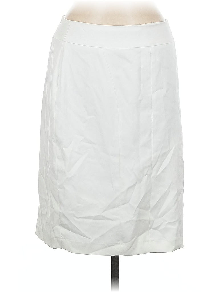 Pre-owned The Limited Casual Skirt In White