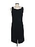 Harold's 100% Polyester Solid Black Cocktail Dress Size 8 - photo 2