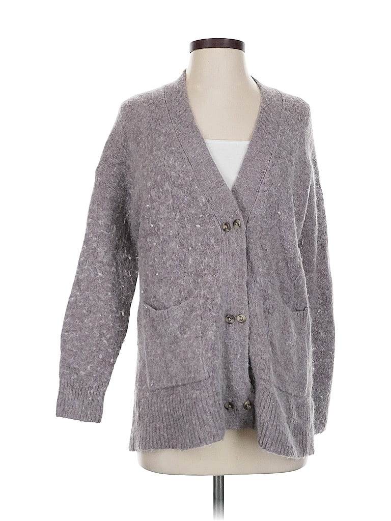 Click to view more detailed imagery on our partner's website Pre-owned Madewell Cardigan Sweater In Gray