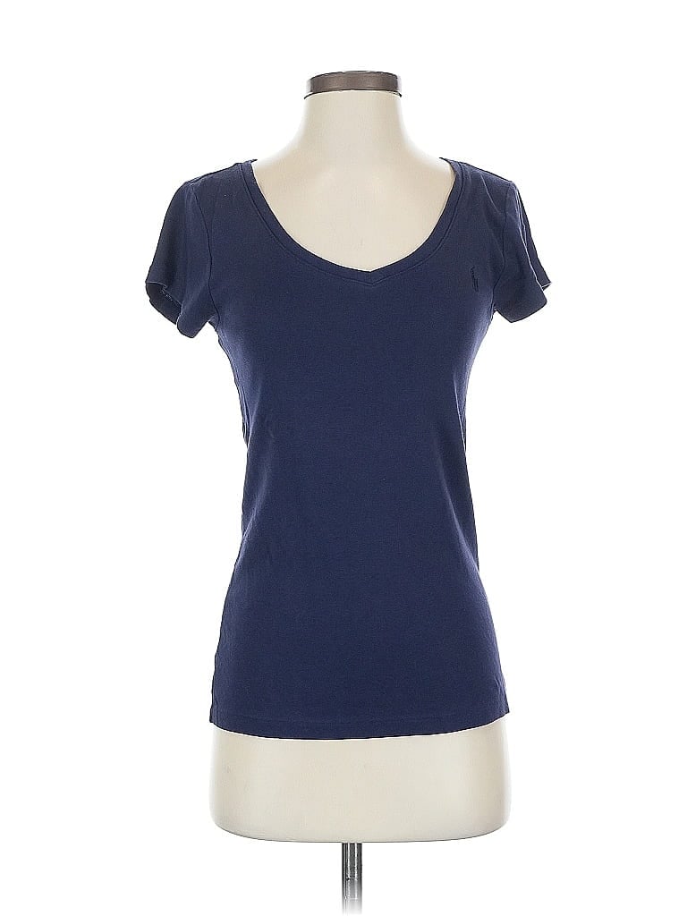 Pre-owned U.s. Polo Assn Short Sleeve T-shirt In Blue