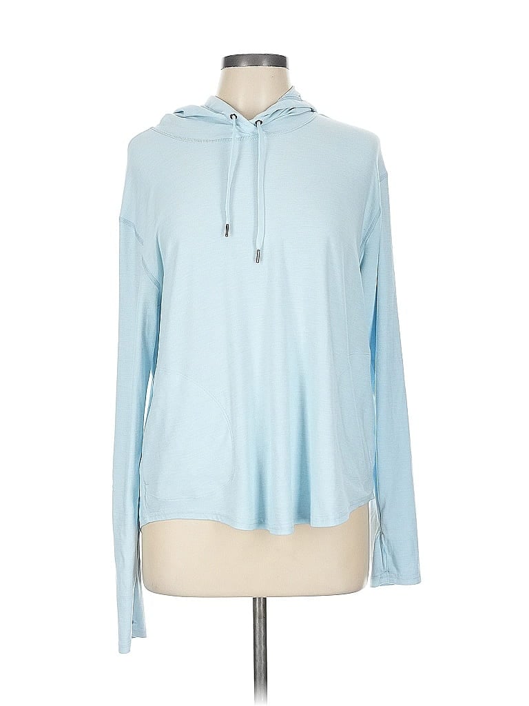 Pre-owned Active By Old Navy Pullover Hoodie In Blue