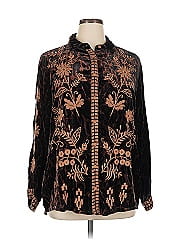 Johnny Was Long Sleeve Button Down Shirt
