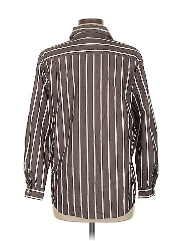 Ann Taylor LOFT Long Sleeve Button-Down Shirt (view 2)