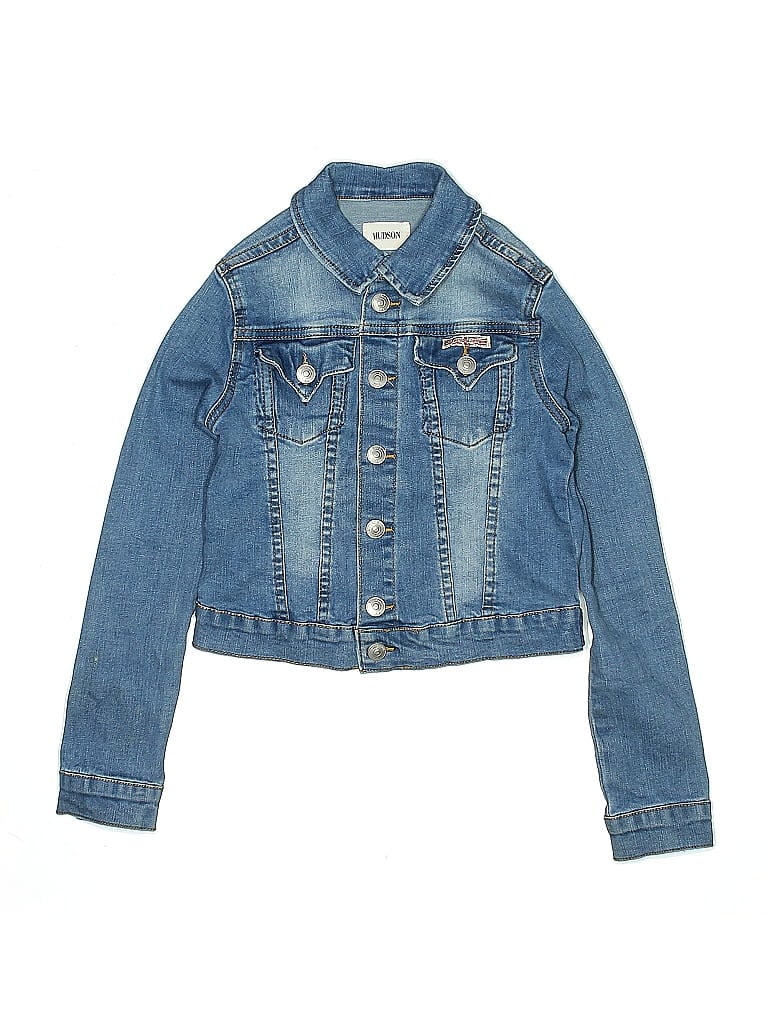 Pre-owned Hudson Kids' Denim Jacket In Blue