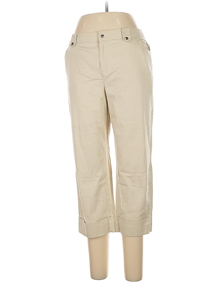 GRACE ELEMENTS Pre-owned Khaki Pant In Brown