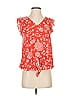 Assorted Brands 100% Polyester Red Sleeveless T-Shirt Size XS - photo 1