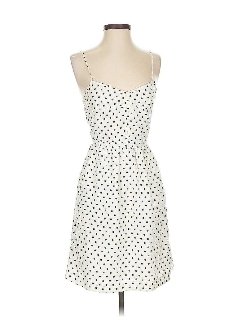 Pre-owned J.crew Factory Store Casual Dress In White