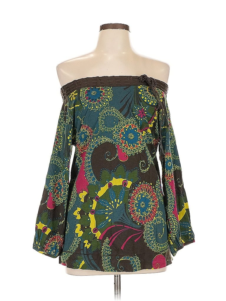 Pre-owned Ck Bradley New York Kimono In Green