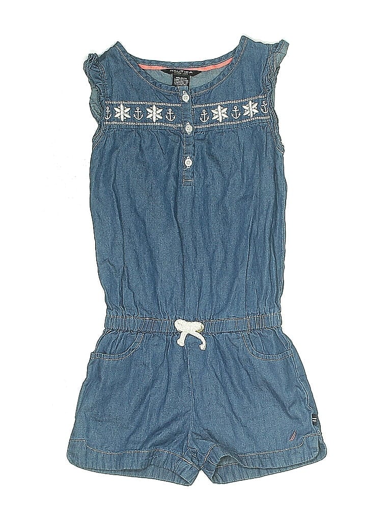 Pre-owned Nautica Kids' Dress In Blue