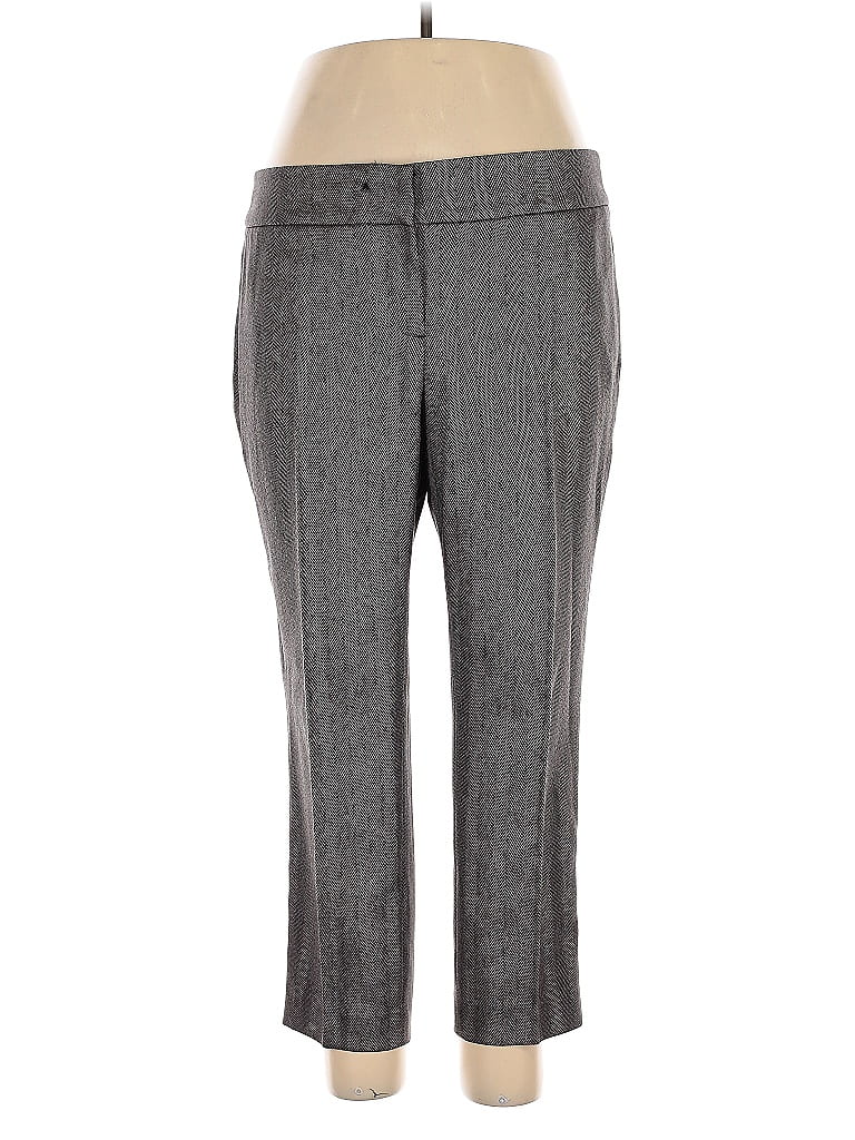 Pre-owned Kasper Dress Pants In Gray