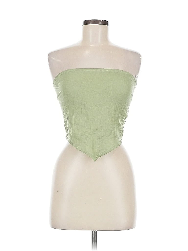 Pre-owned Nasty Gal Inc. Bodysuit In Green