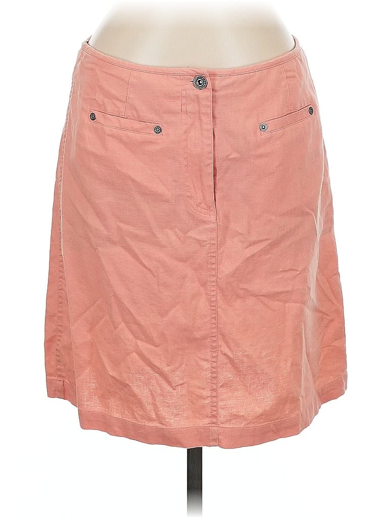 Pre-owned Christopher & Banks Casual Skirt In Orange