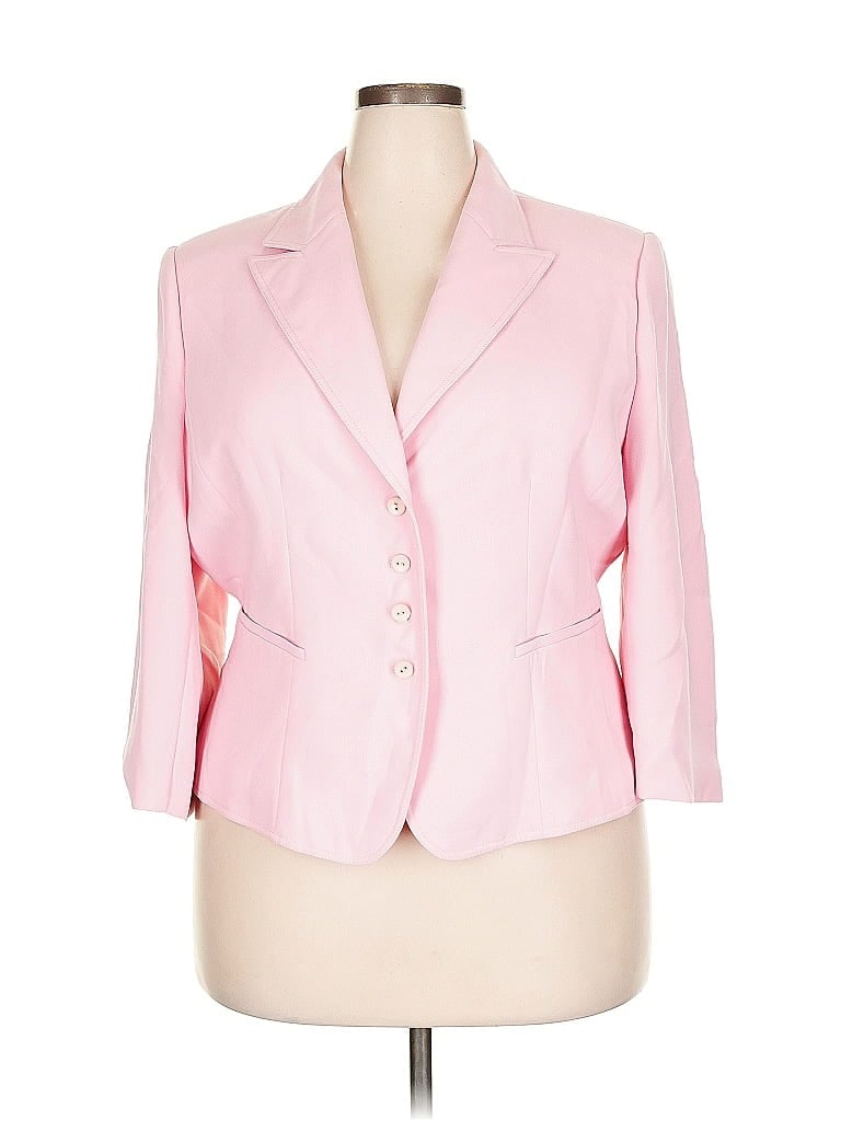 Click to view more detailed imagery on our partner's website Pre-owned Tahari By Asl Blazer Jacket In Pink