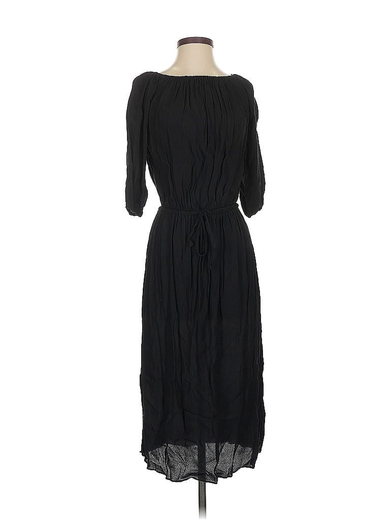 WHO WHAT WEAR Pre-owned Casual Dress In Black