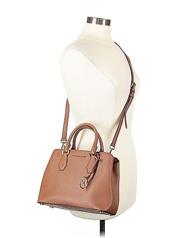 MICHAEL Michael Kors Leather Satchel (view 2)