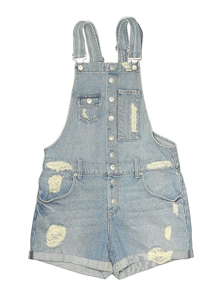 Pre-owned Lovers & Friends Overall Shorts In Blue