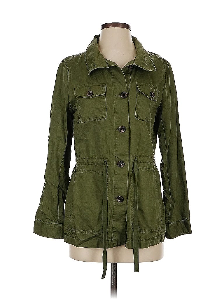 Pre-owned Talbots Jacket In Green